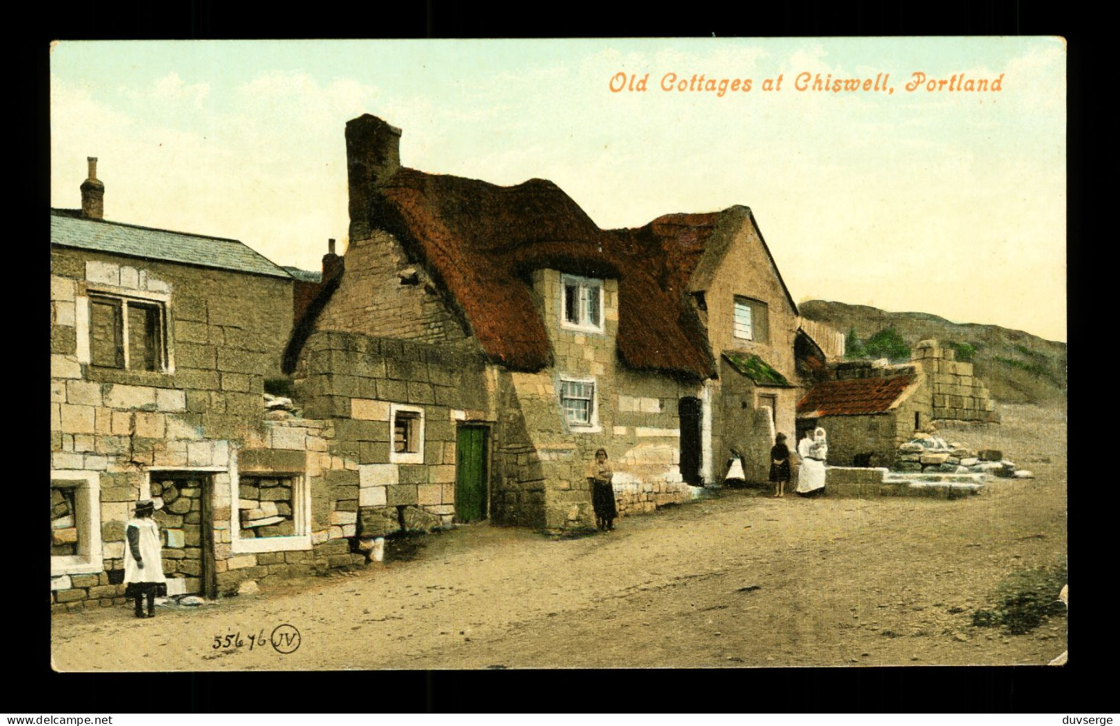 England Dorset Portland Islands Chiswell Old Cottages - Sonstige & Ohne Zuordnung