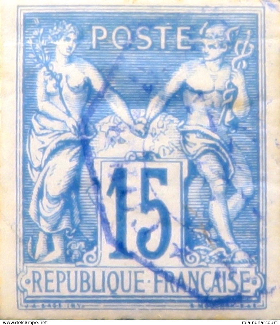 R1311/3037 - COLONIES FRANÇAISES - SAGE TYPE II N°41 Avec CàD VIOLET (CORPS EXPEDITIONNAIRE) - Sage