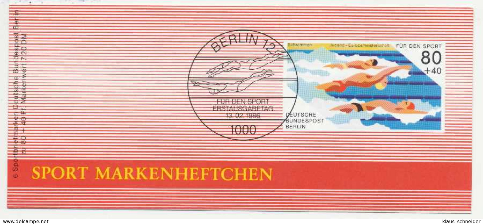 BERLIN Nr 751 PRIVATMARKENHEFTCHEN Postfrisch MH X73ED2A - Carnets
