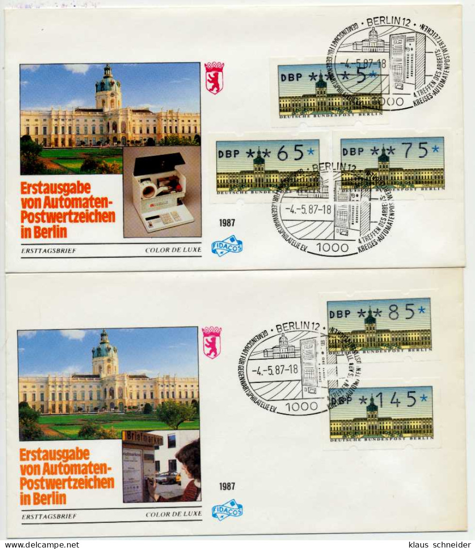 BERLIN ATM Nr VS2-5-145 BRIEF FDC X73EDF2 - Covers & Documents