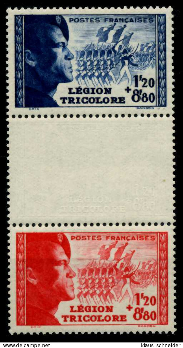 FRANKREICH 1942 Nr 576-3S-577-3S Postfrisch 3ER STR X742F4A - Ongebruikt