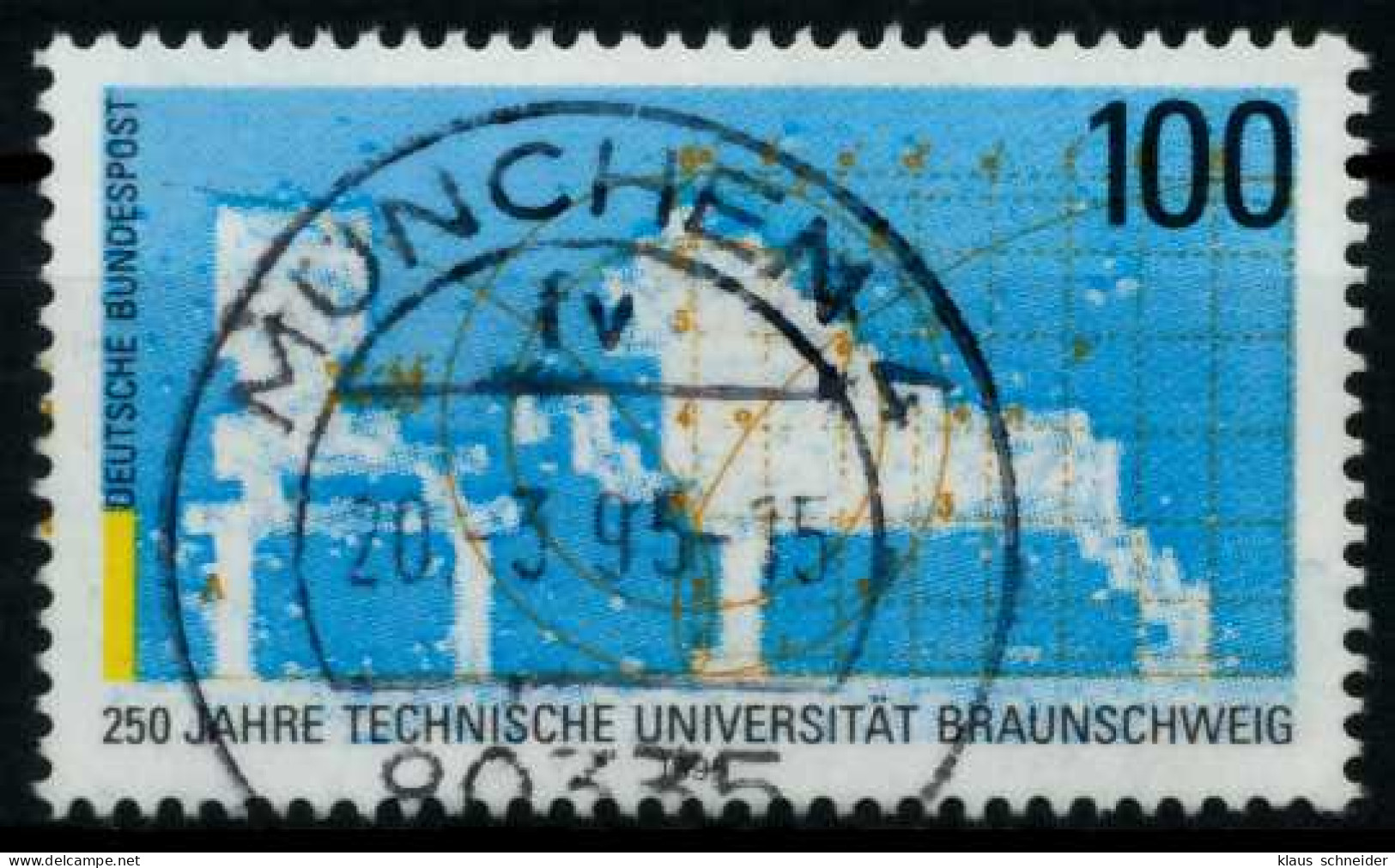 BRD 1995 Nr 1783 Zentrisch Gestempelt X7656BA - Oblitérés