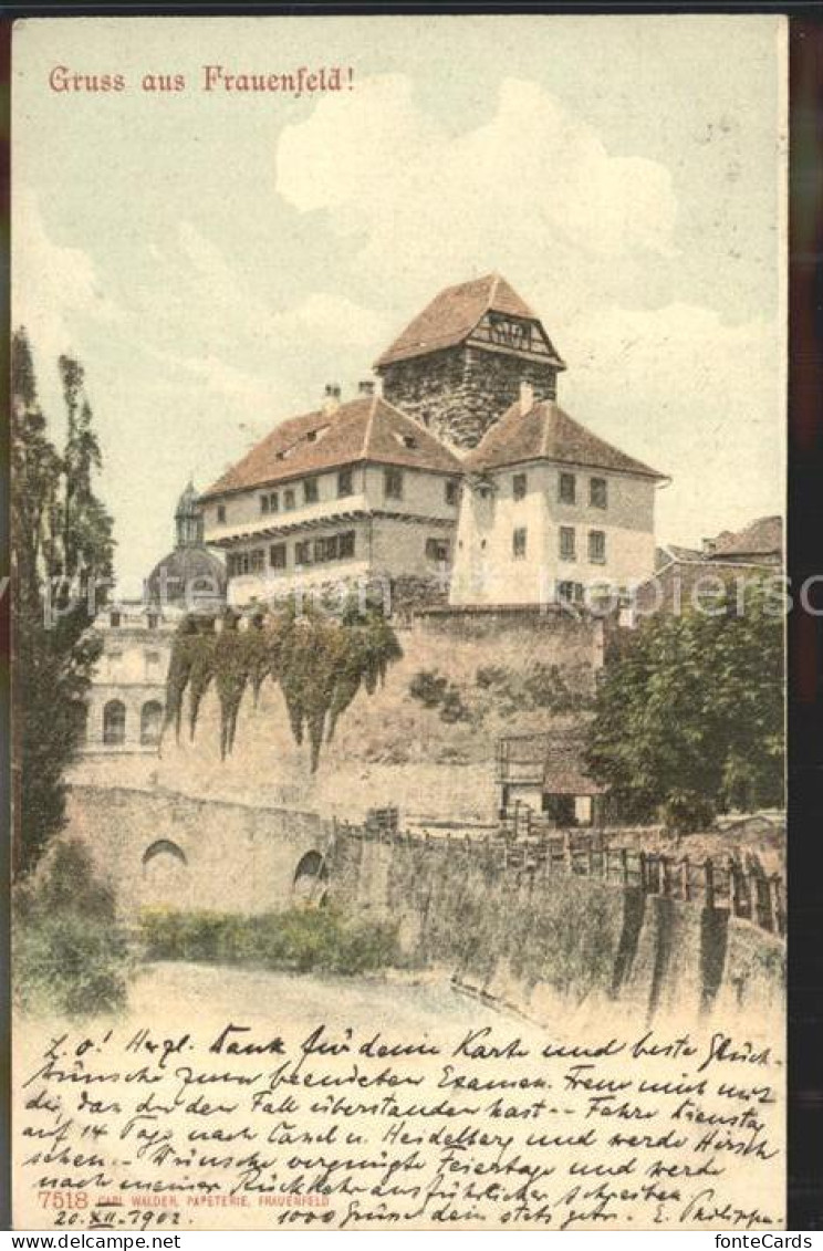 12175342 Frauenfeld Burg  Frauenfeld - Autres & Non Classés