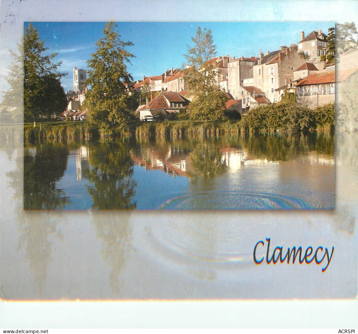 CLAMECY Vue Generale Le Long De L Yonne 23(scan Recto-verso) MC2418 - Clamecy