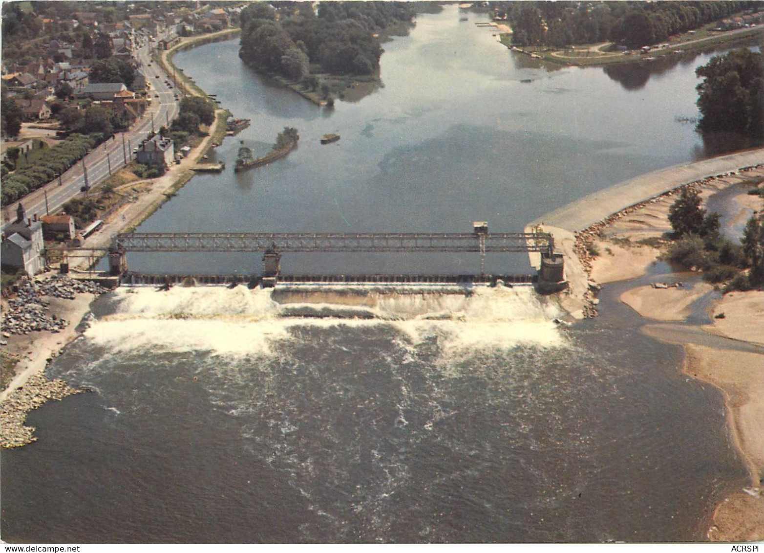 DECIZE Le Barrage Sur La Loire Vue Aerienne 10(scan Recto-verso) MC2418 - Decize