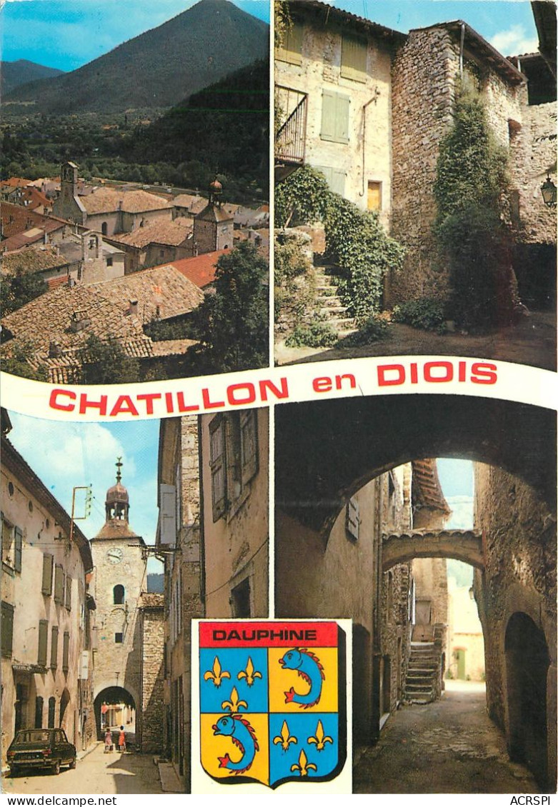 CHATILLON EN DIOIS 10(scan Recto-verso) MC2411 - Châtillon-en-Diois