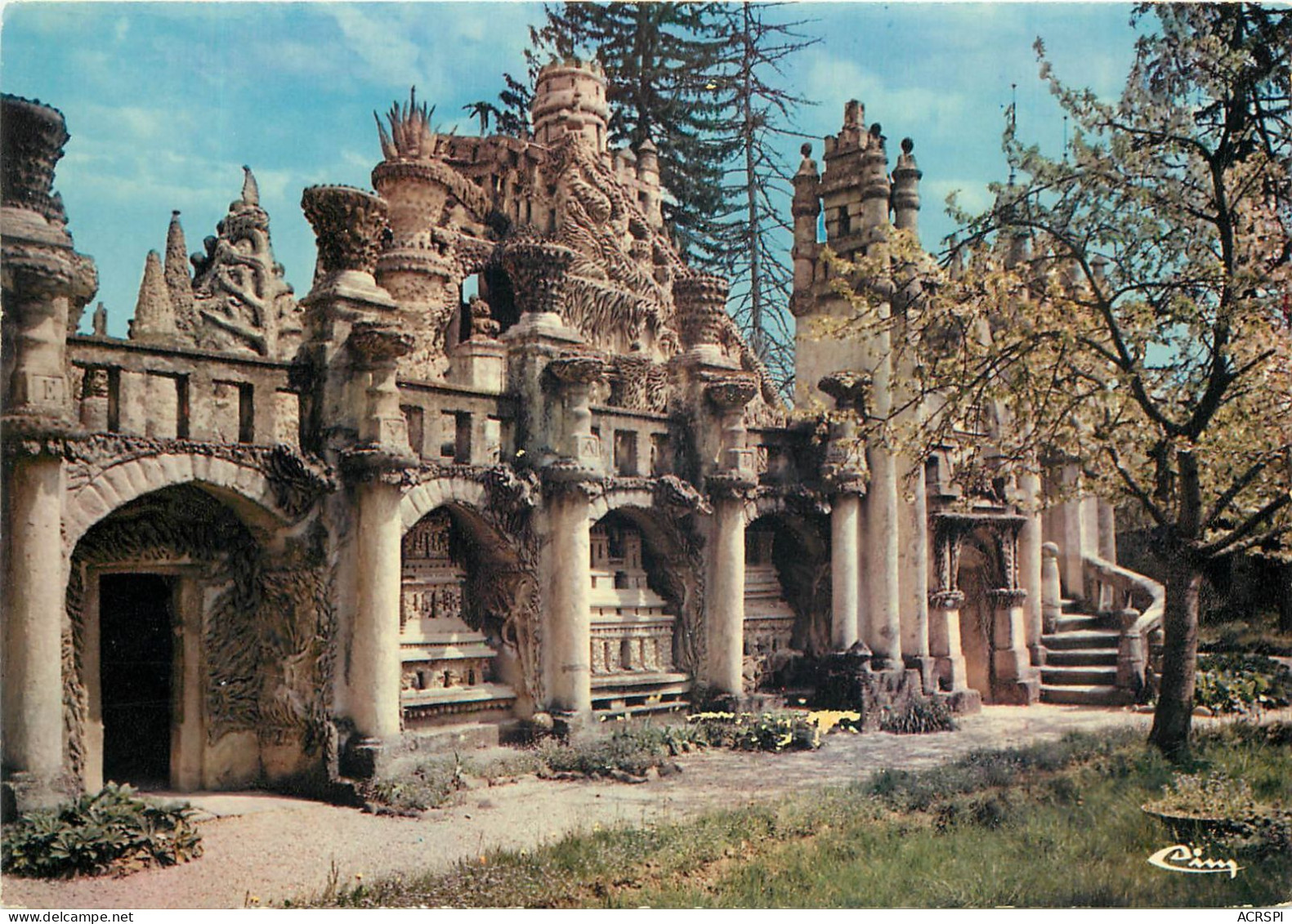 HAUTERIVES LE PALAIS IDEAL 18(scan Recto-verso) MC2411 - Hauterives