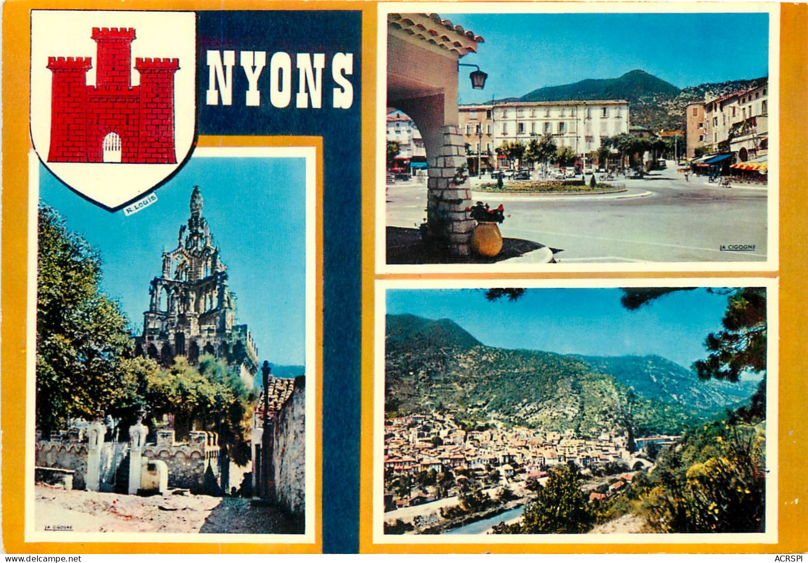 NYONS Souvenir De Nyons 30(scan Recto-verso) MC2410 - Nyons