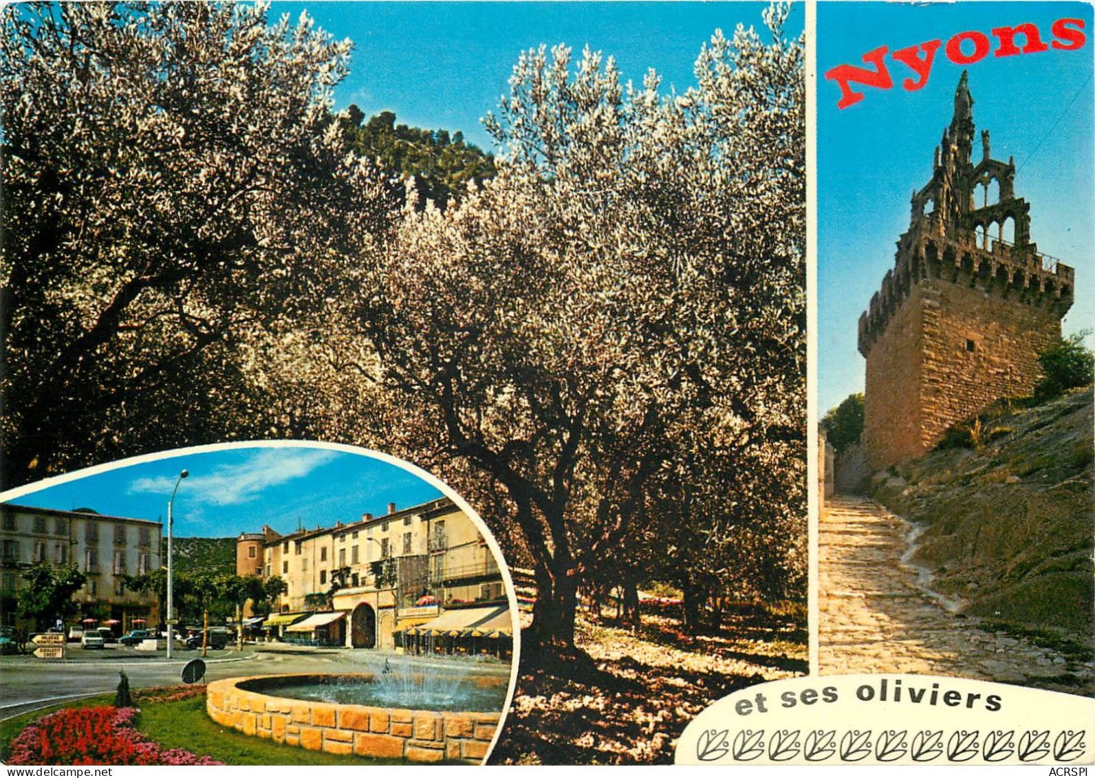 NYON Et Ses Oliviers 14(scan Recto-verso) MC2410 - Nyons