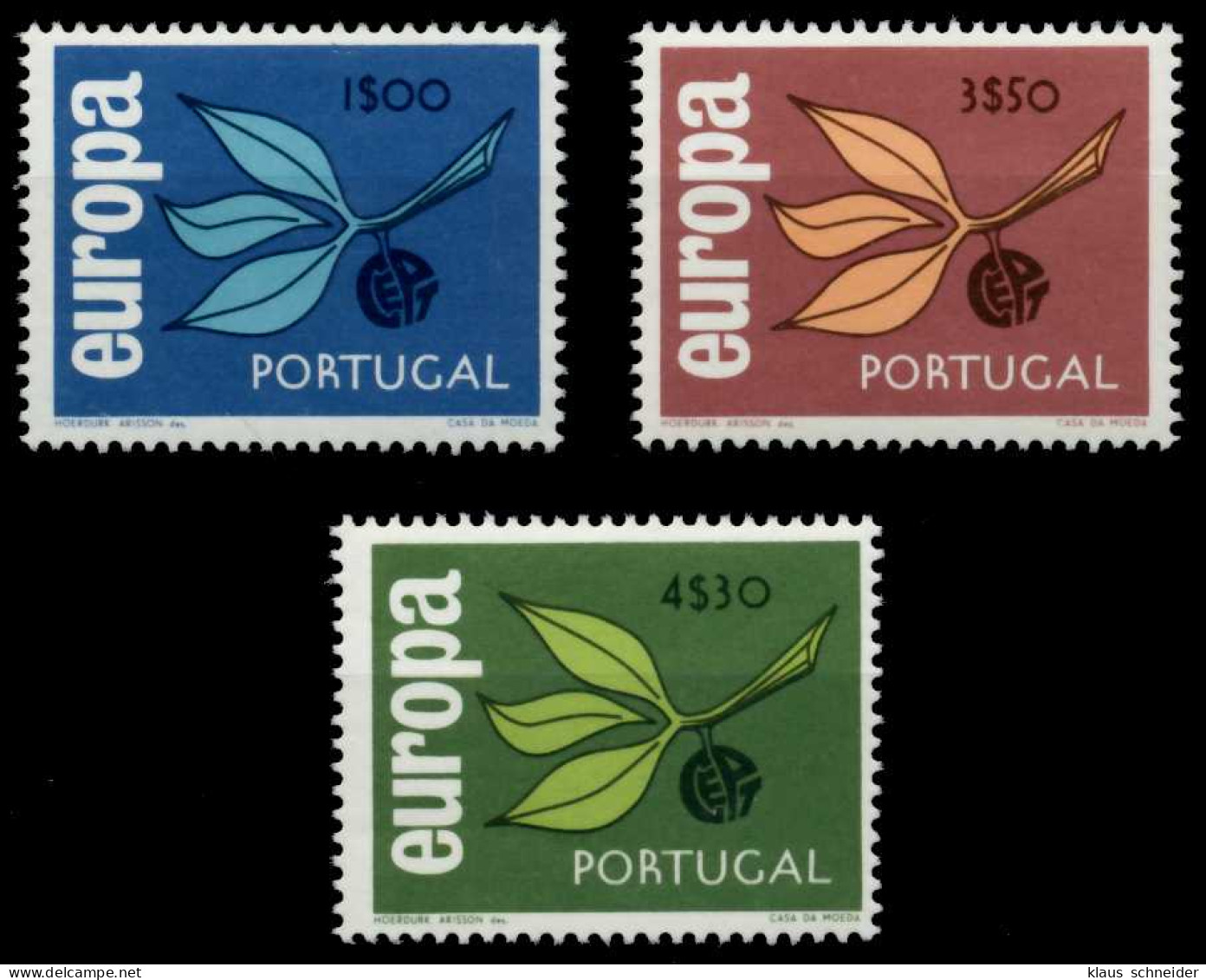 PORTUGAL Nr 990-992 Postfrisch X7E02A2 - Unused Stamps