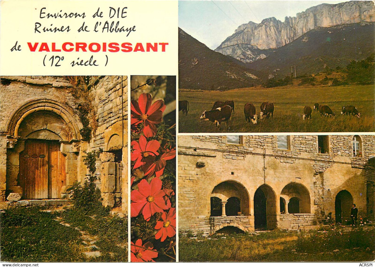 Environs De DIE Abbaye De Valcroissant 18(scan Recto-verso) MC2408 - Die