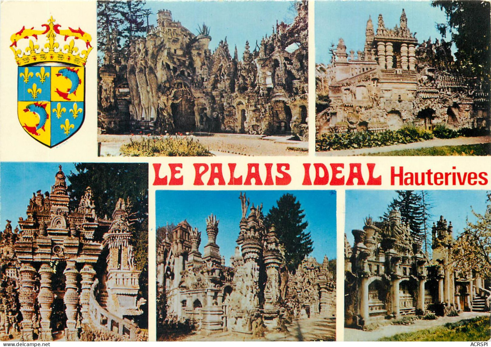  HAUTERIVES Le Palais Ideal CHEVAL 8(scan Recto-verso) MC2408 - Hauterives