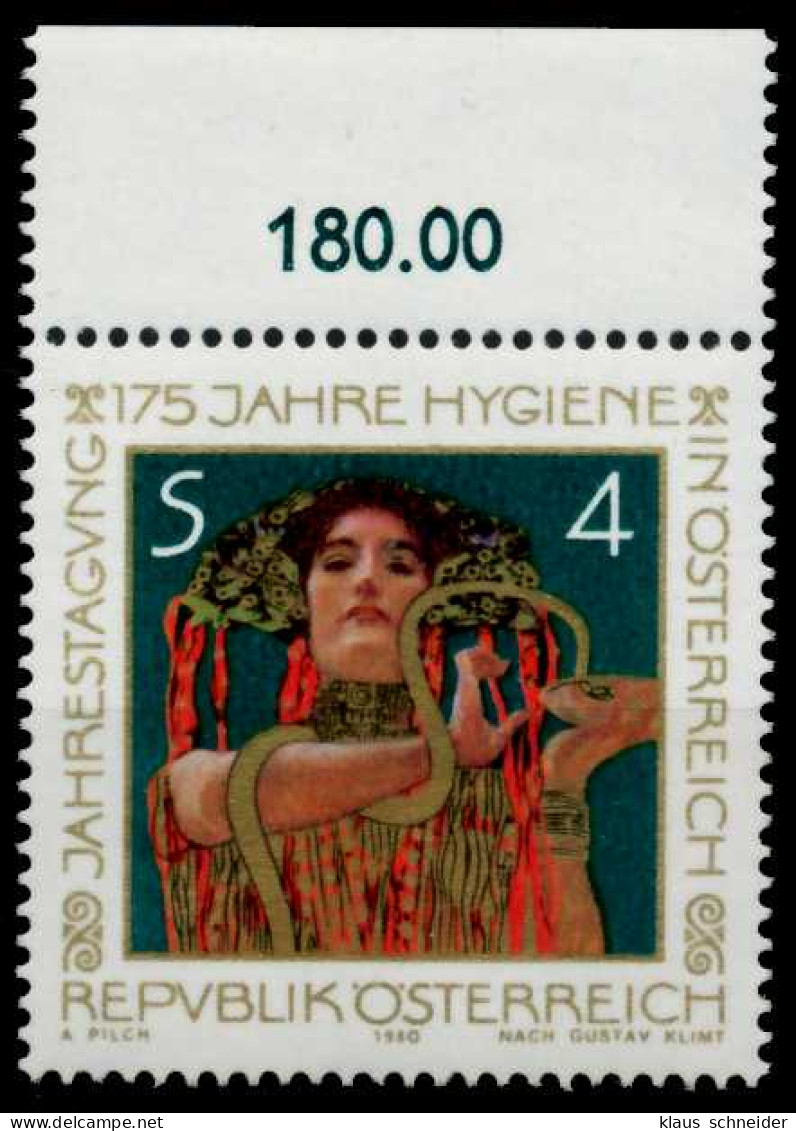 ÖSTERREICH 1980 Nr 1643 Postfrisch ORA X7EB016 - Nuevos