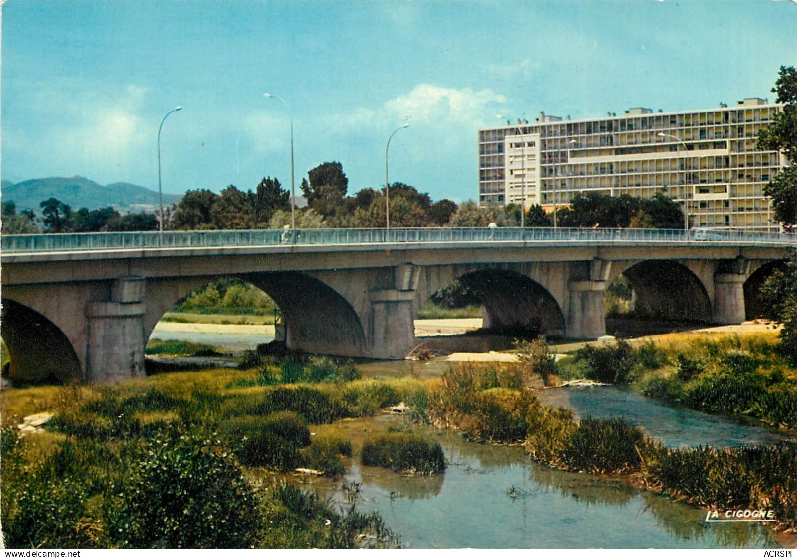 MONTELIMAR Le Pont De Pierre Le Roubion La Residence 24(scan Recto-verso) MC2405 - Montelimar