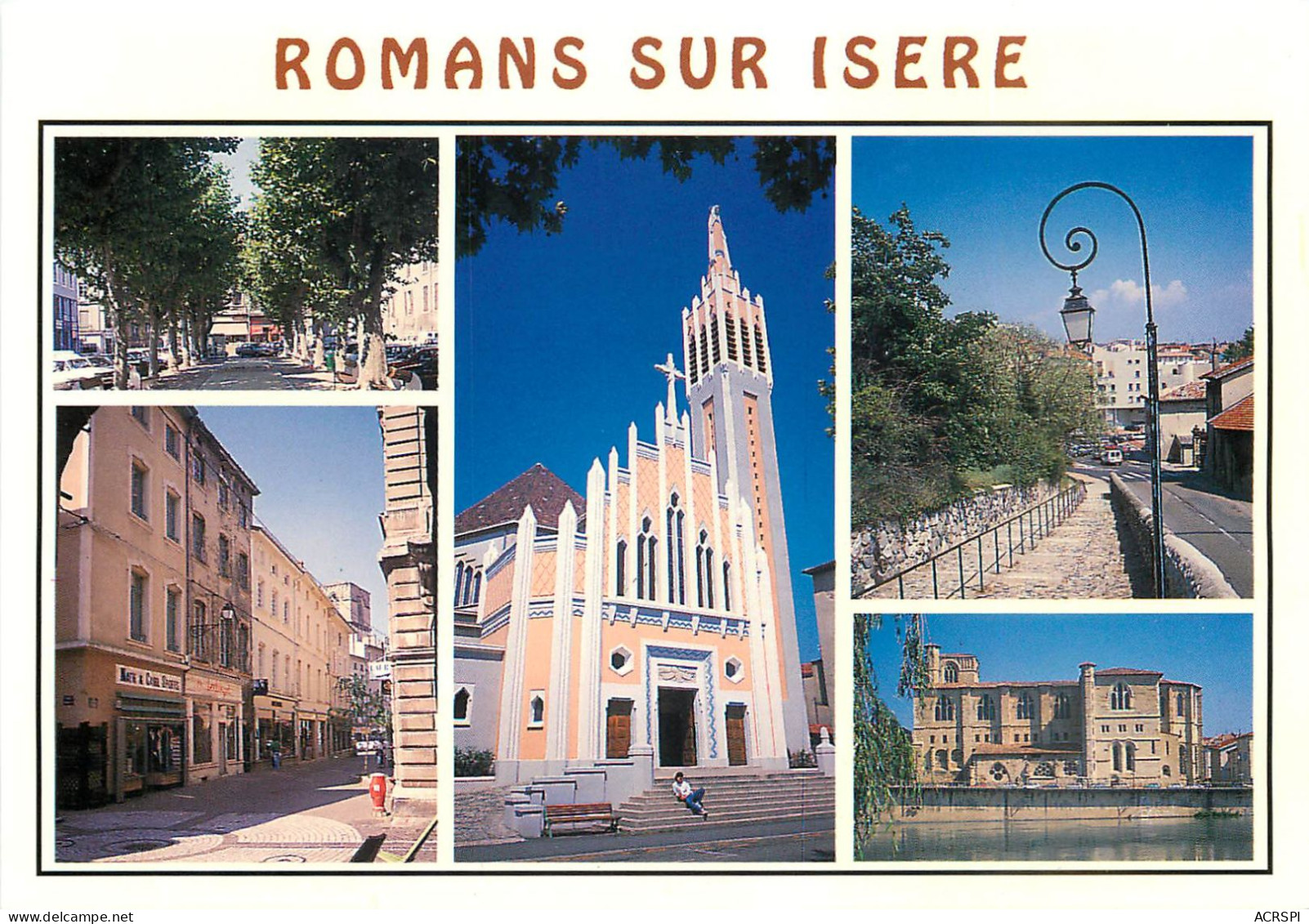ROMANS SUR ISERE 17(scan Recto-verso) MC2405 - Romans Sur Isere