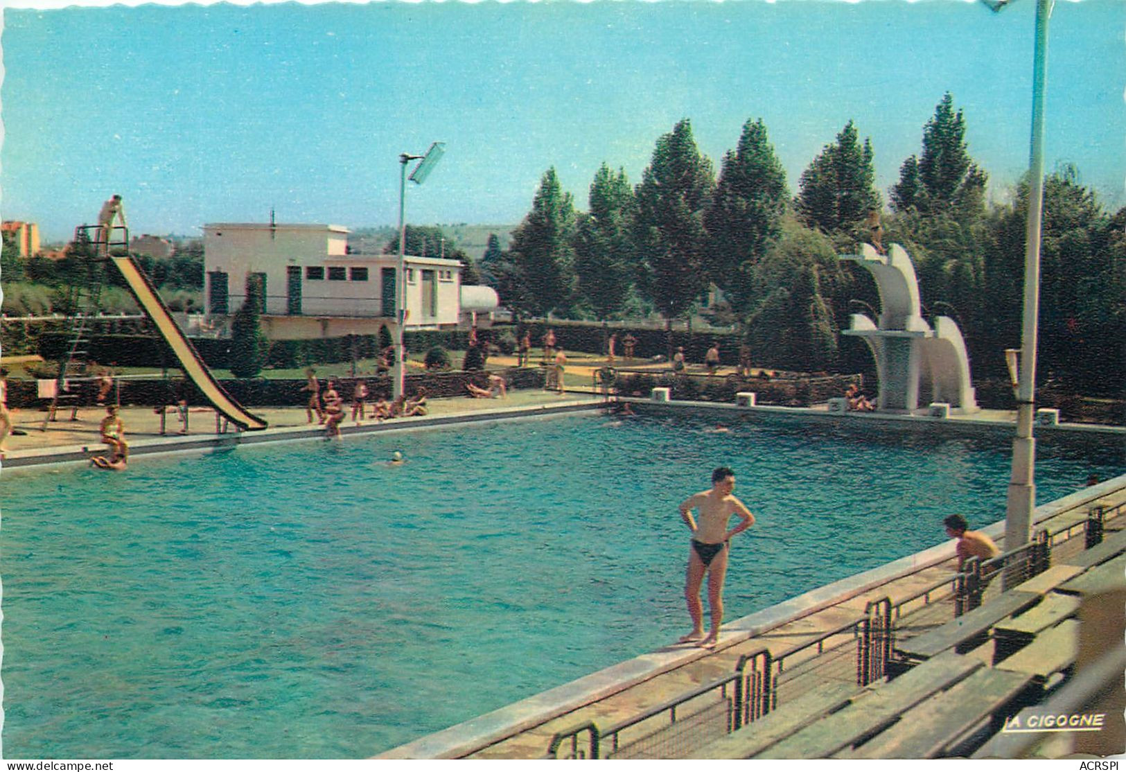 VICHY Reine Des Villes D Eaux La Piscine De Bellerive 7(scan Recto-verso) MC2404 - Vichy