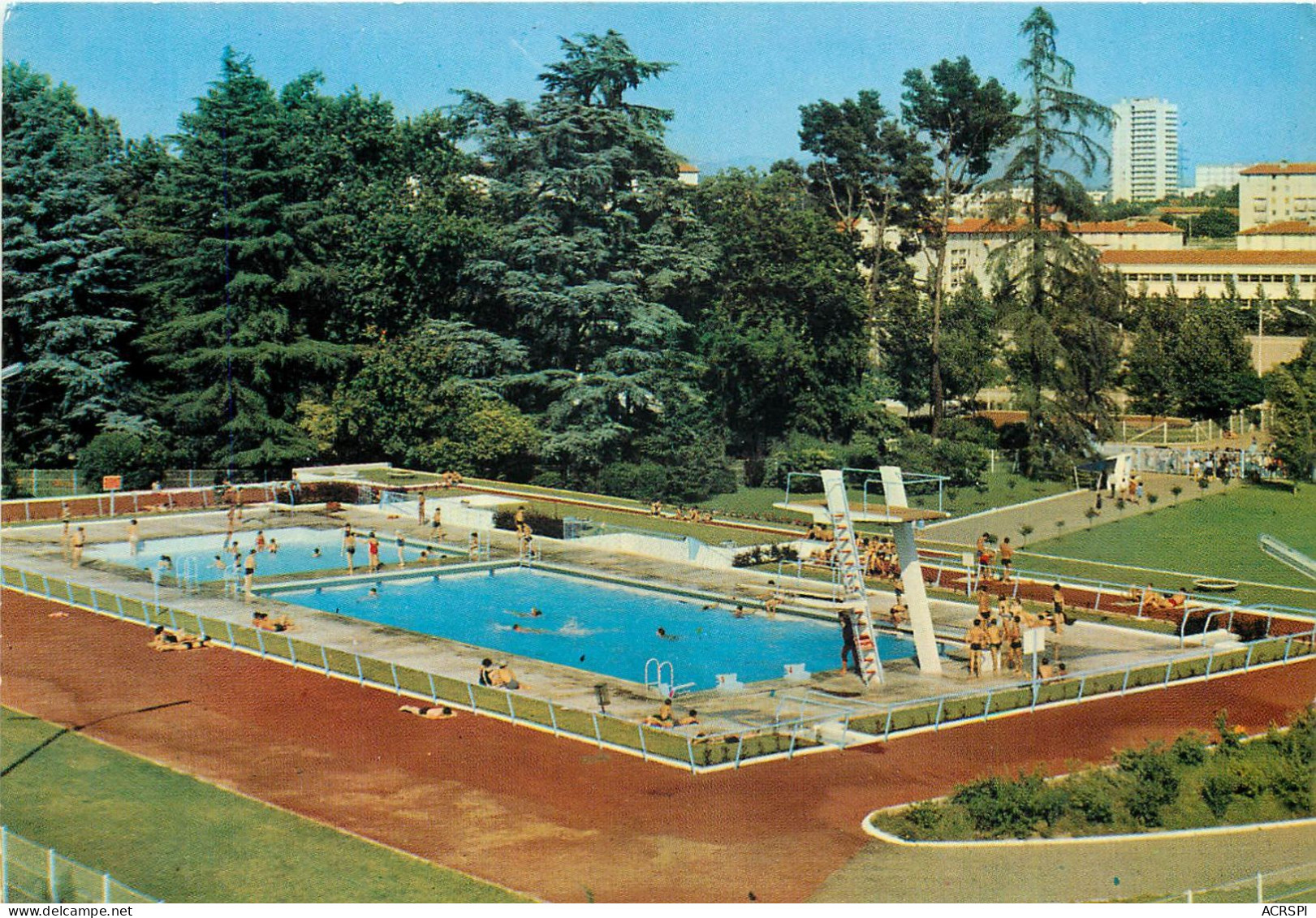 ALES La Piscine 6(scan Recto-verso) MC2404 - Alès