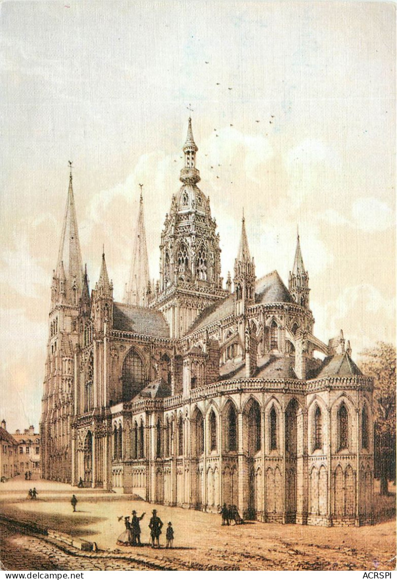 BAYEUX Vue De La Cathedrale 14(scan Recto-verso) MC2402 - Bayeux