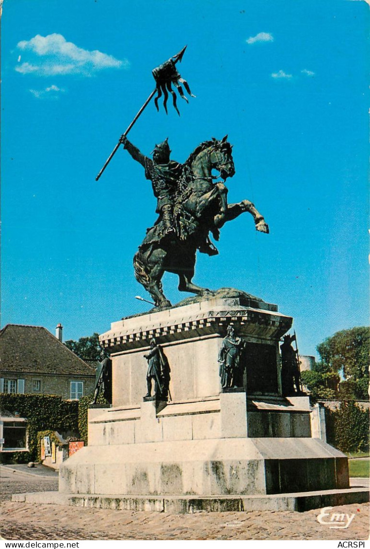 FALAISE La Statue Equestre De Guillaume Le Conquerant 17(scan Recto-verso) MC2401 - Falaise