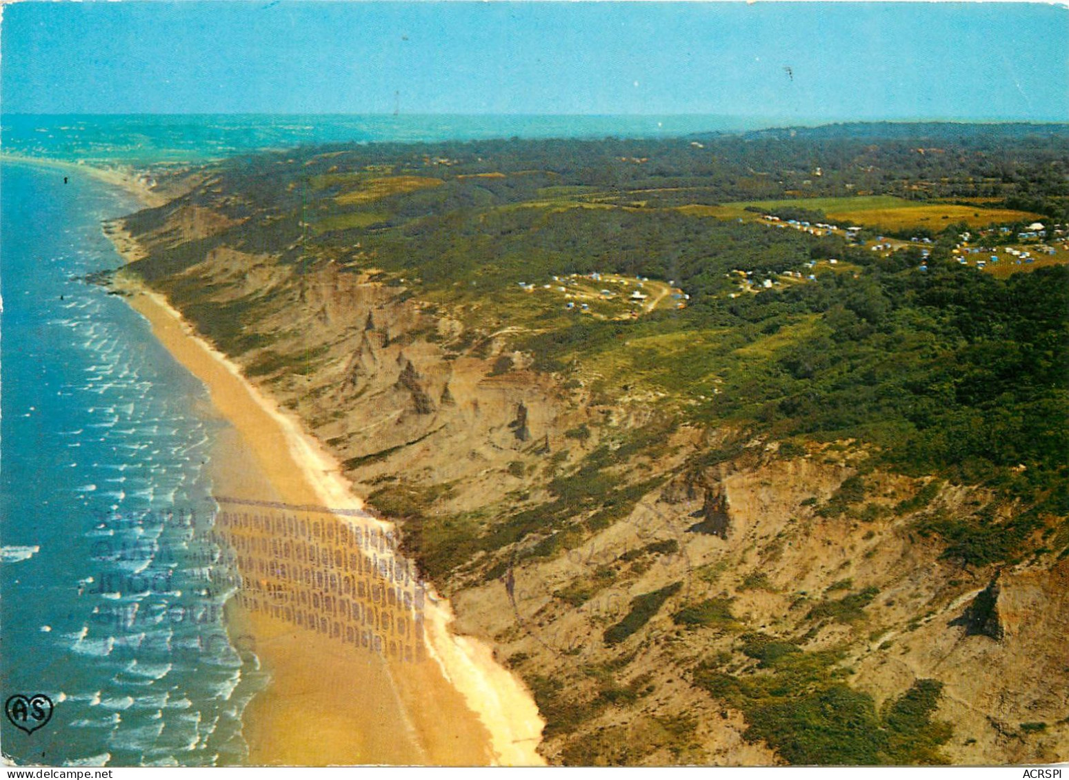 HOULGATE VILLERS SUR MER Falaise Les Vaches Noires Perle De La Cote Fleurie 16(scan Recto-verso) MC2401 - Houlgate