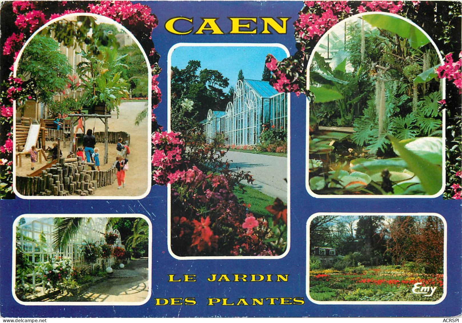 CAEN Le Jardin Des Plantes 6(scan Recto-verso) MC2401 - Caen