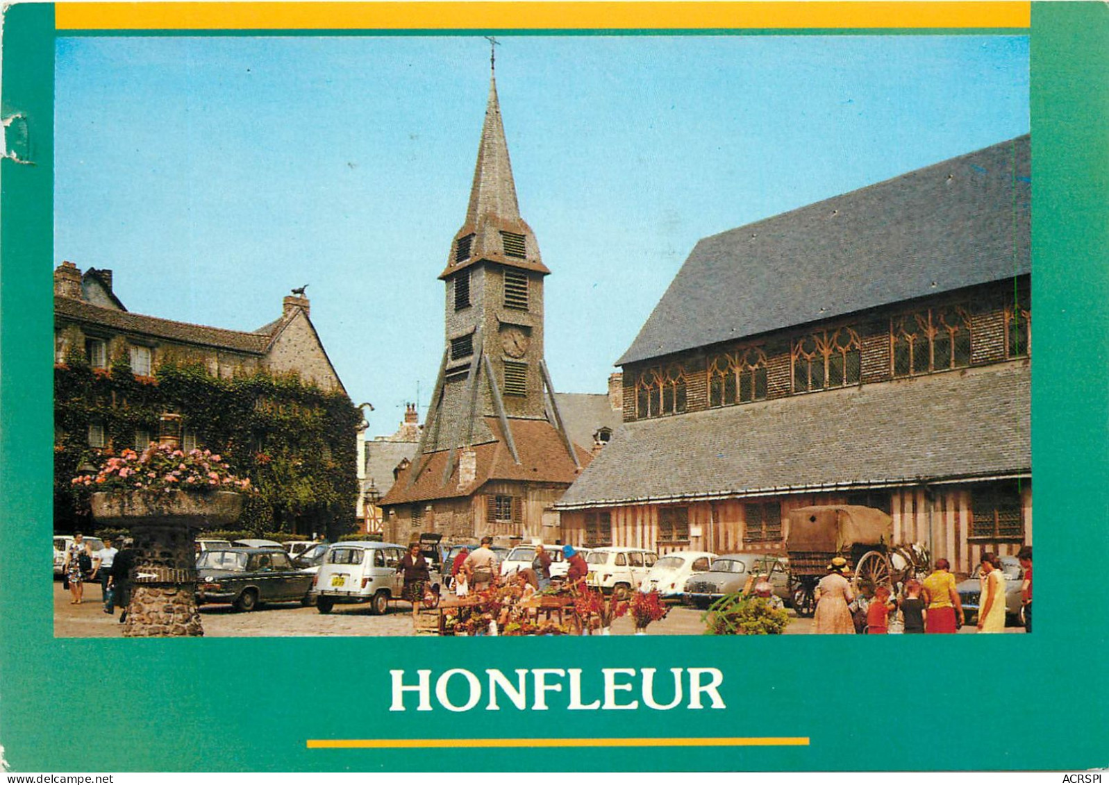 HONFLEUR Eglise Et Clocher Saint Catherine 7(scan Recto-verso) MC2401 - Honfleur