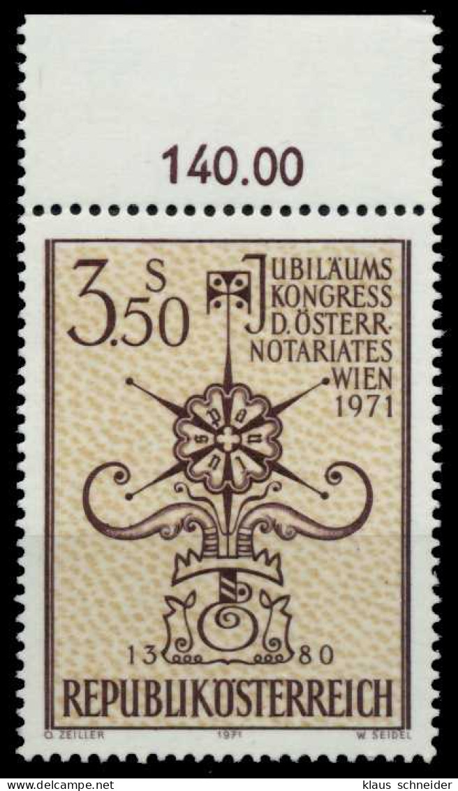 ÖSTERREICH 1971 Nr 1359 Postfrisch ORA X7FE56A - Nuovi