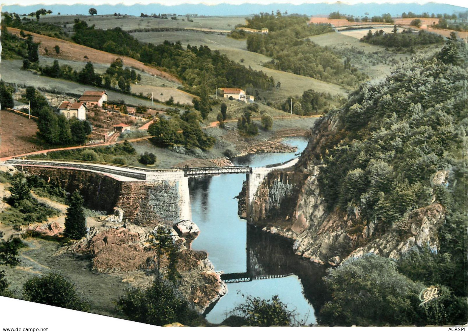 GORGES DE LA LOIRE La Digue De Pinay 5(scan Recto-verso) MC2438 - Otros & Sin Clasificación