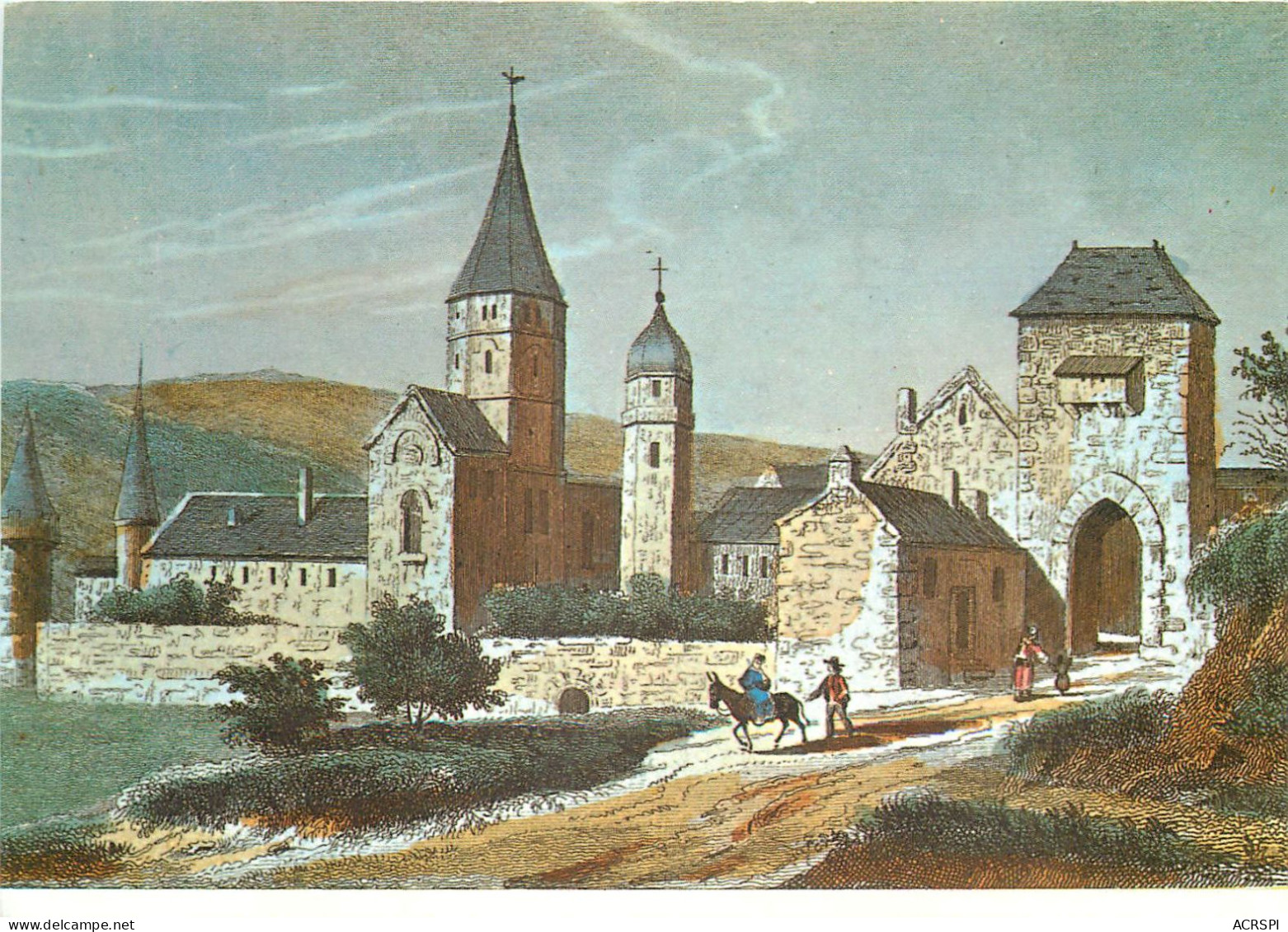 Bourgogne Du Temps Jadis L Ancienne Abbaye De Cluny 30(scan Recto-verso) MC2437 - Cluny