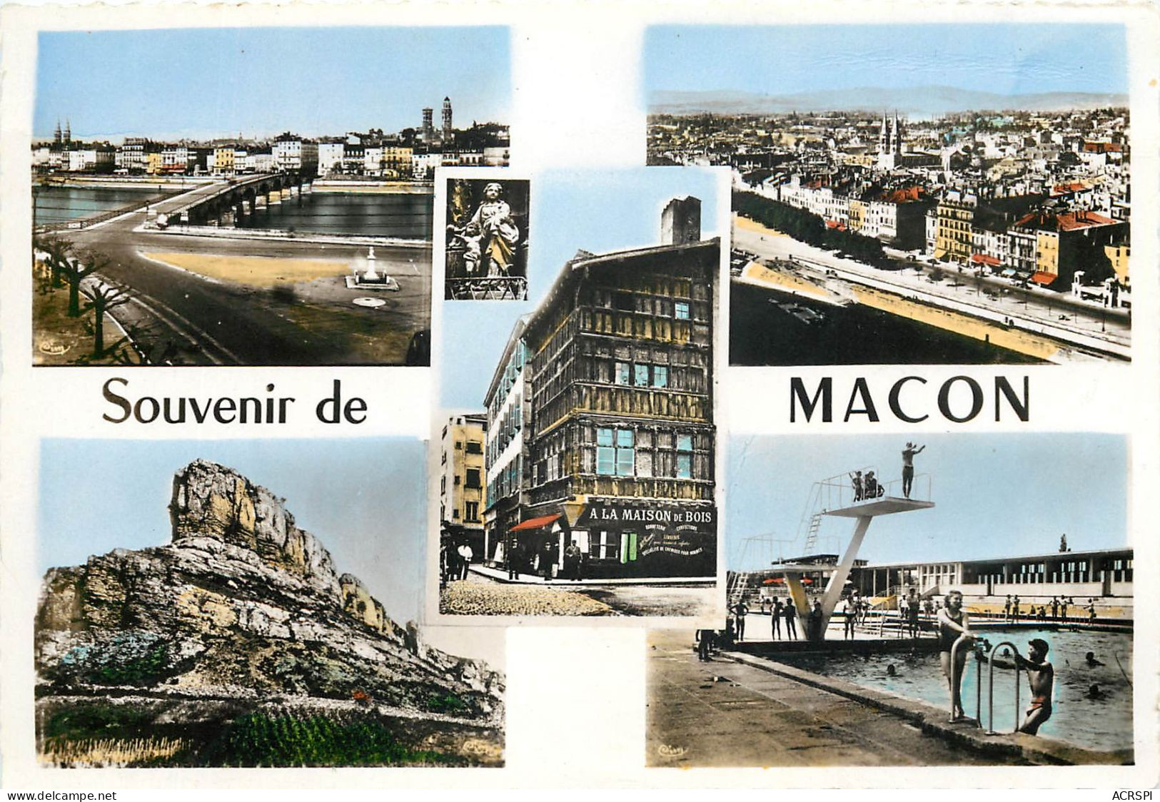 Souvenir De MACON 14(scan Recto-verso) MC2437 - Macon