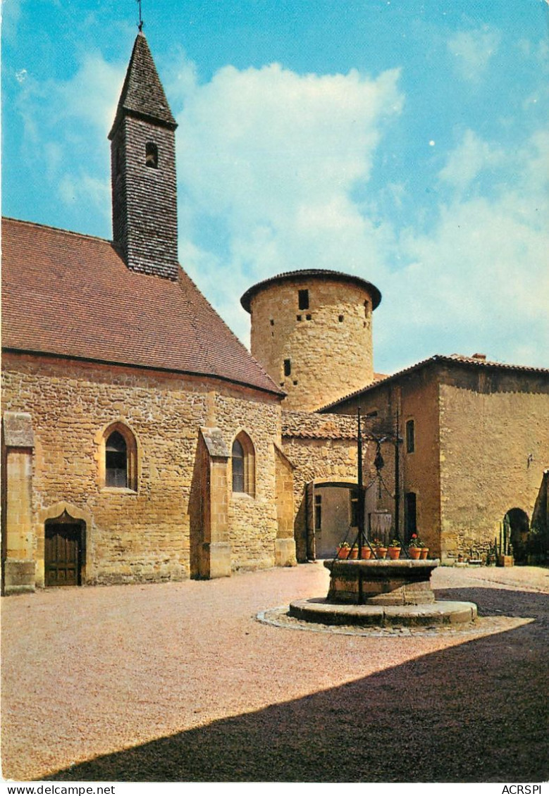 CHARLIEU Abbaye Benedictine Cour De L Hotel Du Prieur 28(scan Recto-verso) MC2435 - Charlieu