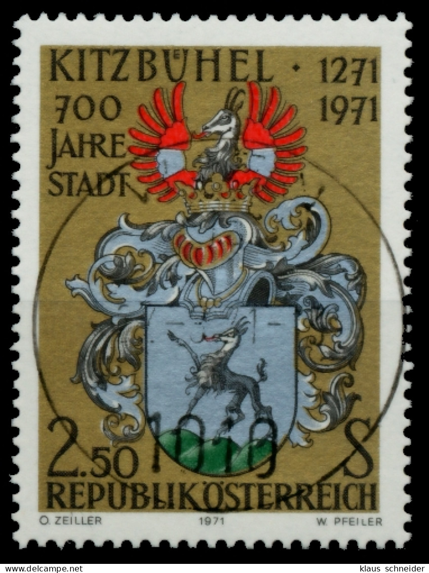 ÖSTERREICH 1971 Nr 1366 Zentrisch Gestempelt X81CF06 - Gebruikt