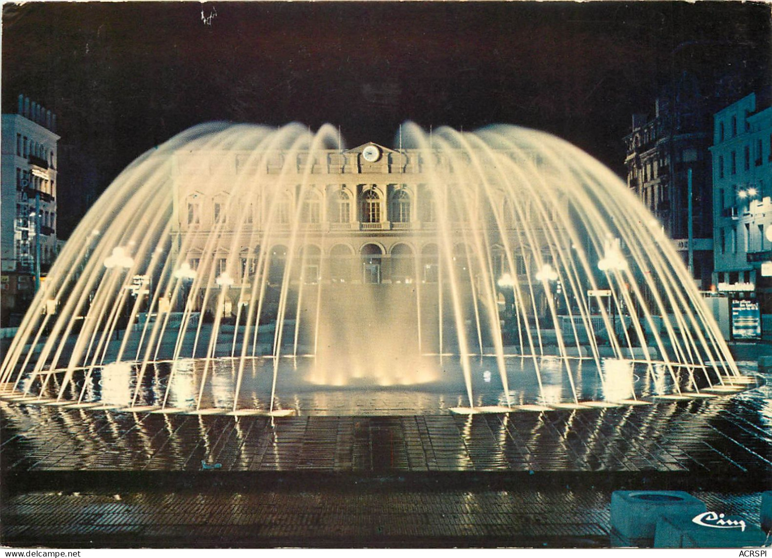 SAINT ETIENNE Place De L Hotel De Ville 15(scan Recto-verso)MC2433 - Saint Etienne