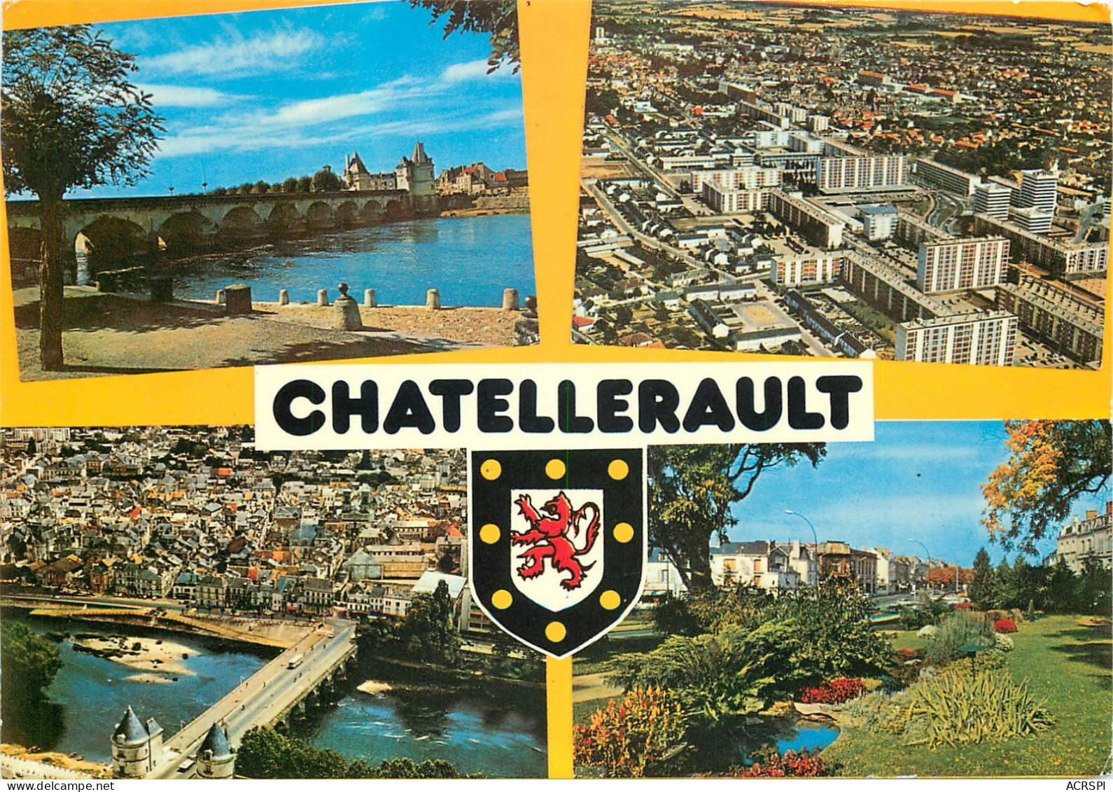 CHATELLERAULT Le Pont Henri IV 9(scan Recto-verso) MC2431 - Chatellerault