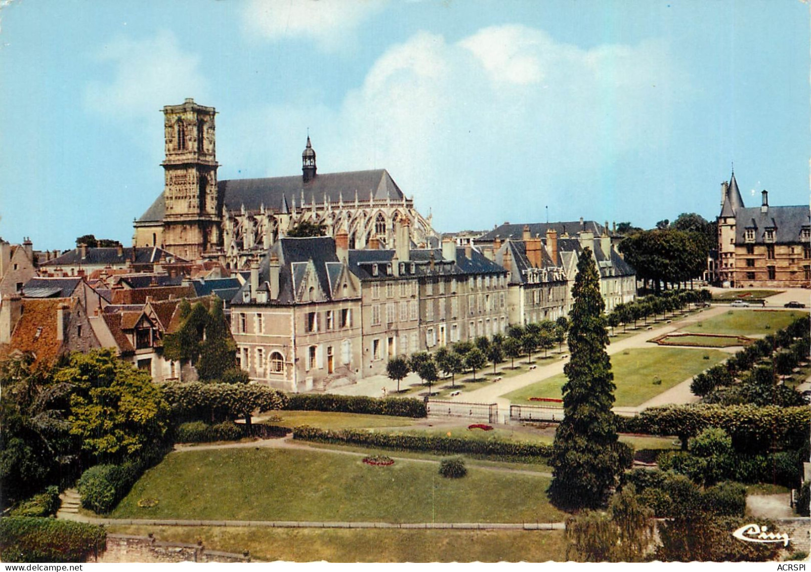 NEVERS La Cathedrale St Cyr 221(scan Recto-verso) MC2427 - Nevers