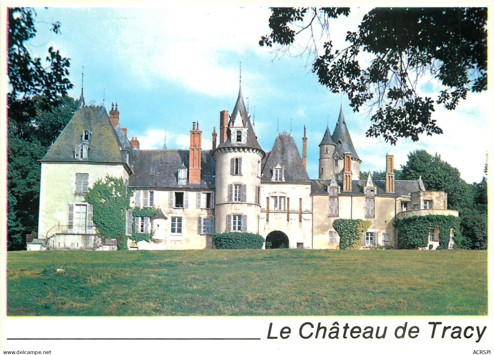 ENVIRONS DE COSNE SUR LOIRE LE CHATEAU DE TRACY 10(scan Recto-verso) MC2422 - Cosne Cours Sur Loire