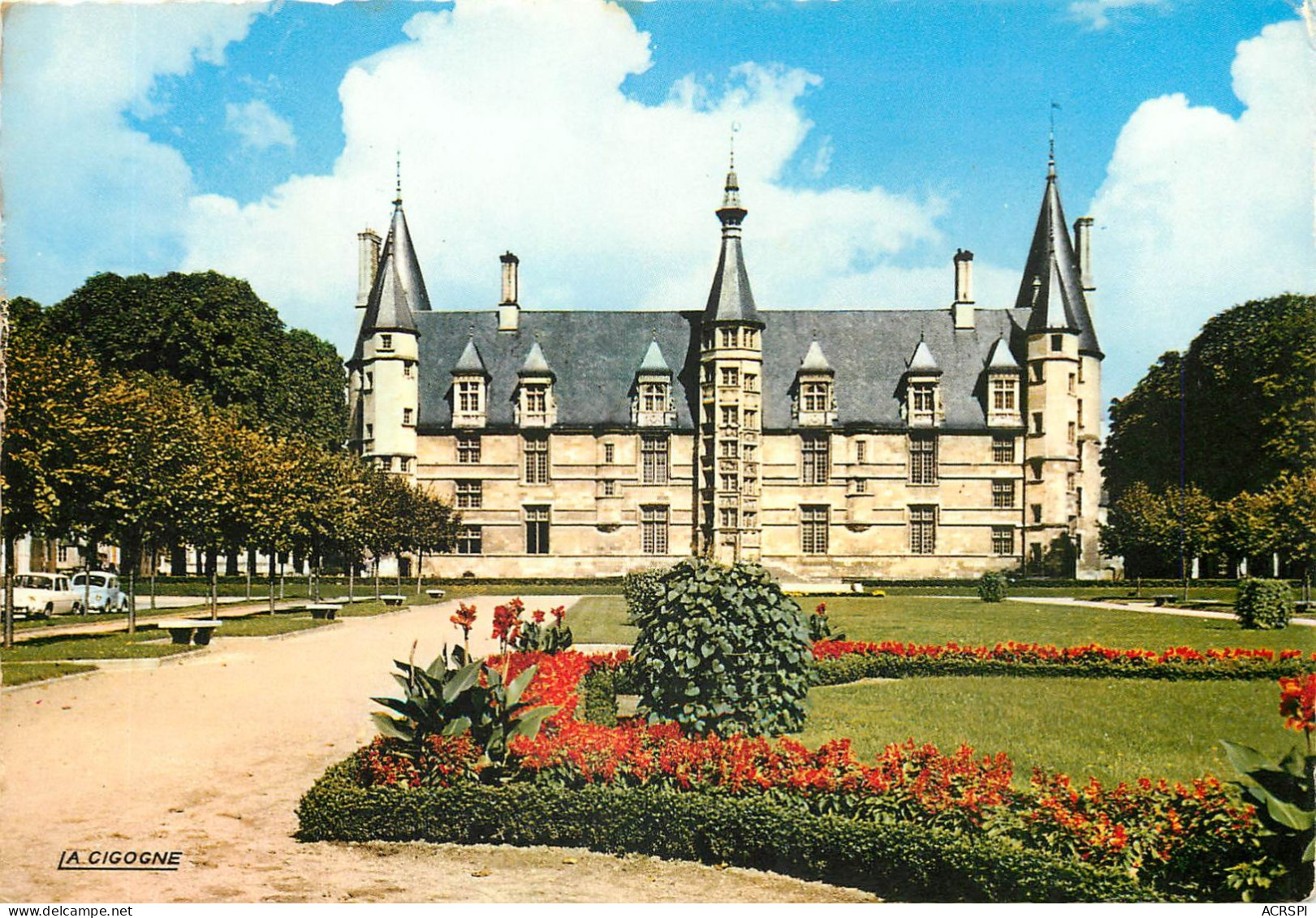 NEVERS Le Palais Ducal 9(scan Recto-verso) MC2420 - Nevers