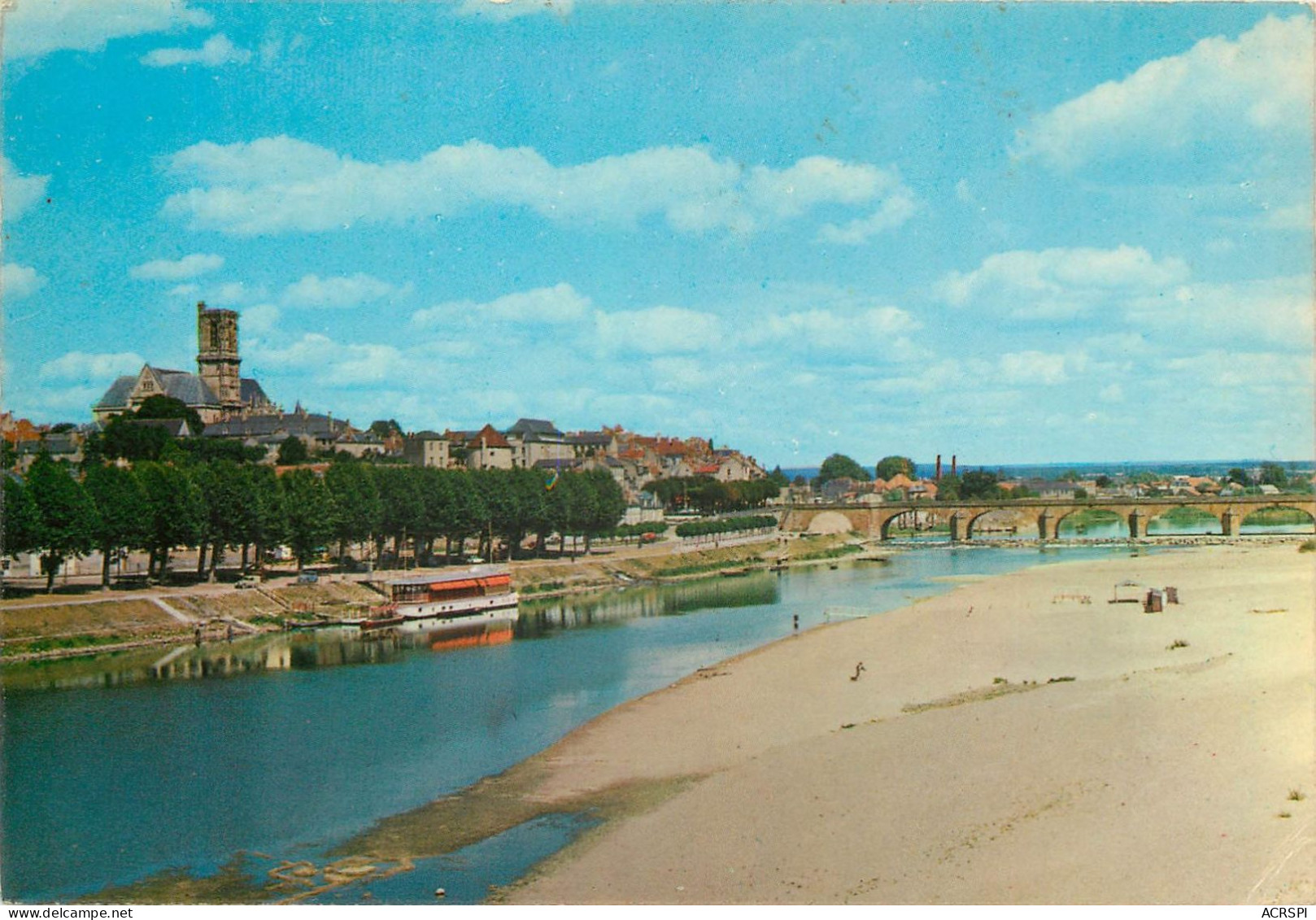 NEVERS Les Bords De La Loire 7(scan Recto-verso) MC2420 - Nevers