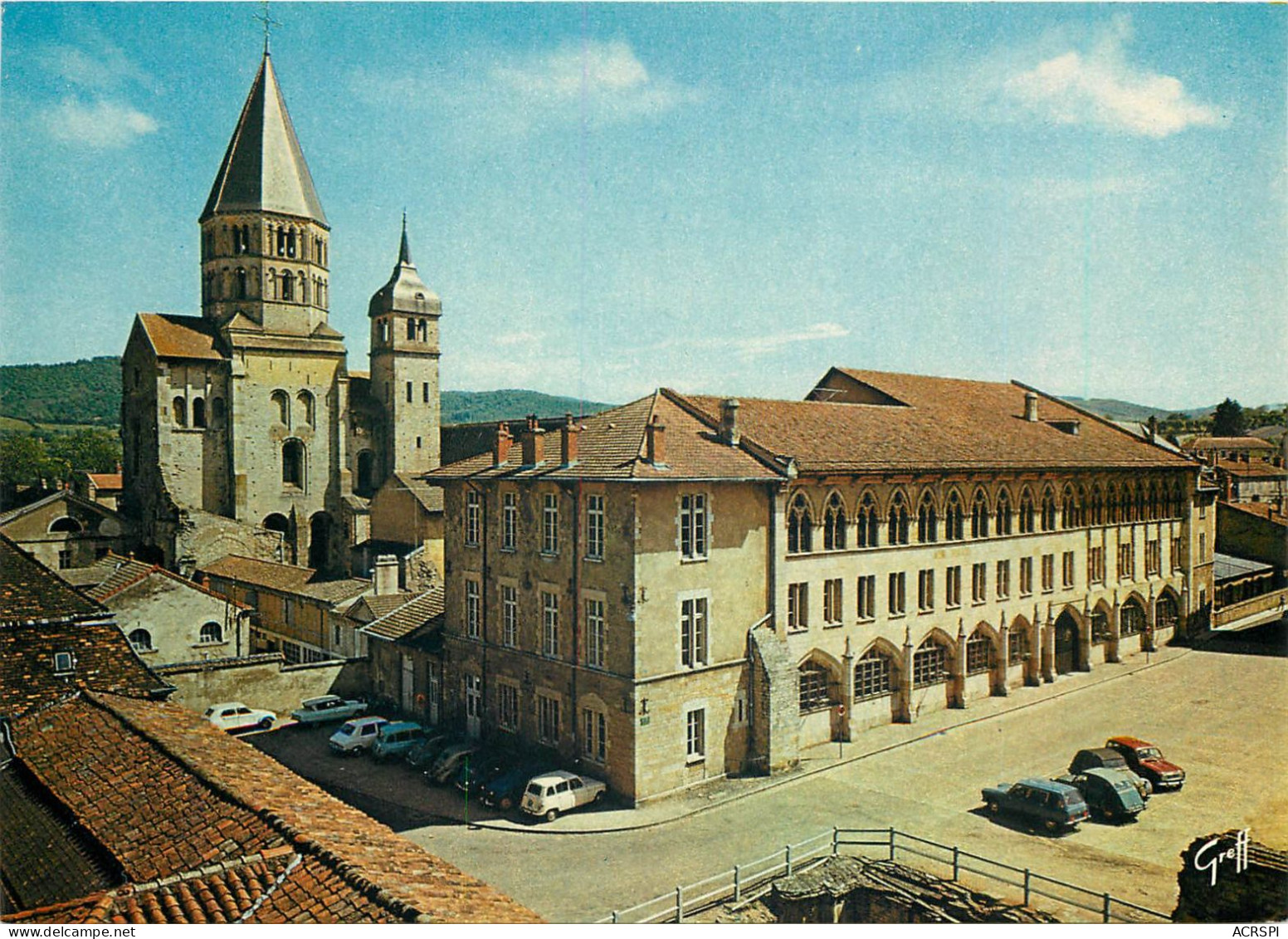 Abbaye De CLUNY Bras Sud Du Transept 17(scan Recto-verso) MC2457 - Cluny