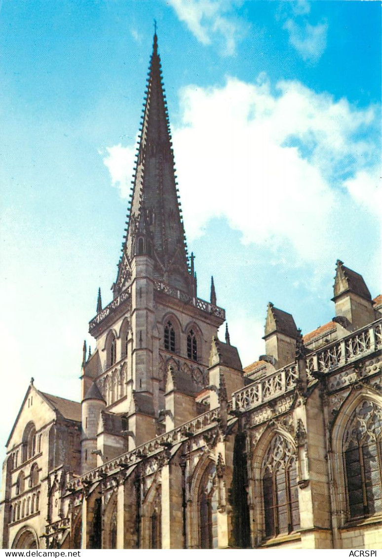 AUTUN CATHEDRALE SAINT LAZARE Le Clocher 27(scan Recto-verso) MC2456 - Autun