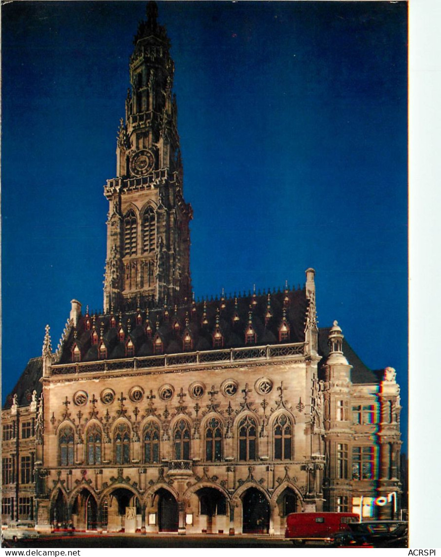 ARRAS L Hotel De Ville Et Son Beffroi Illumines 25(scan Recto-verso) MC2455 - Arras