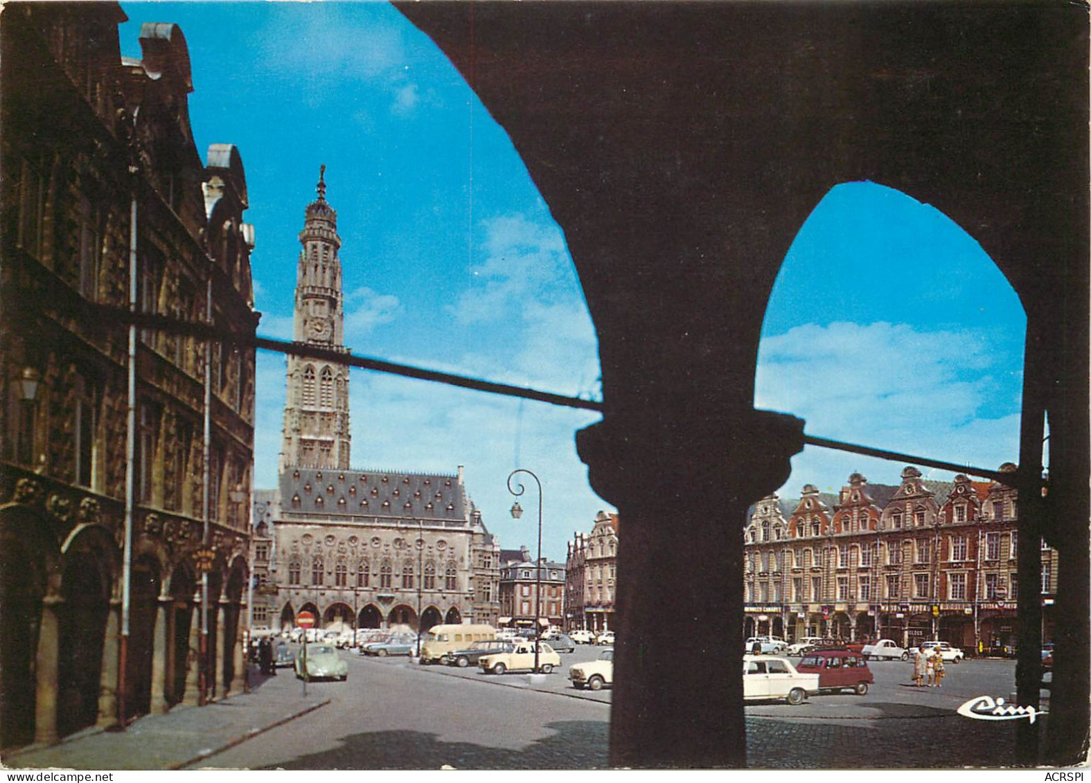 ARRAS  L Hotel De Ville  Place Des Heros 23(scan Recto-verso) MC2455 - Arras