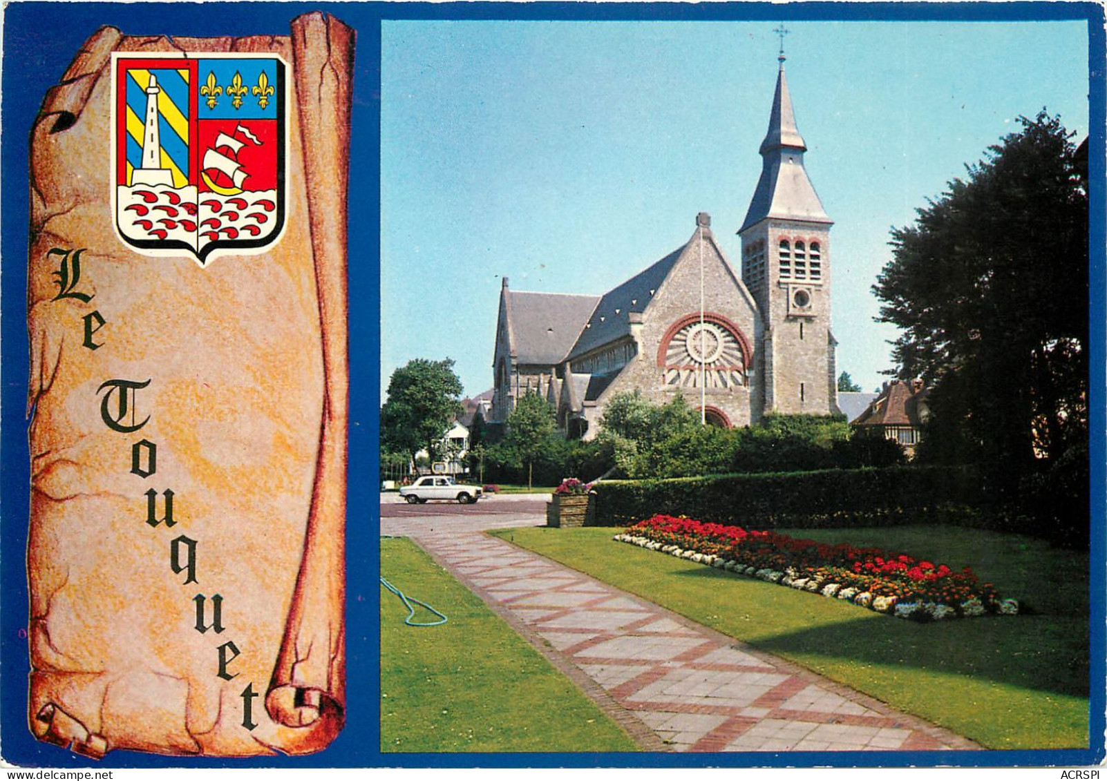 LE TOUQUET Eglise 24(scan Recto-verso) MC2453 - Le Touquet