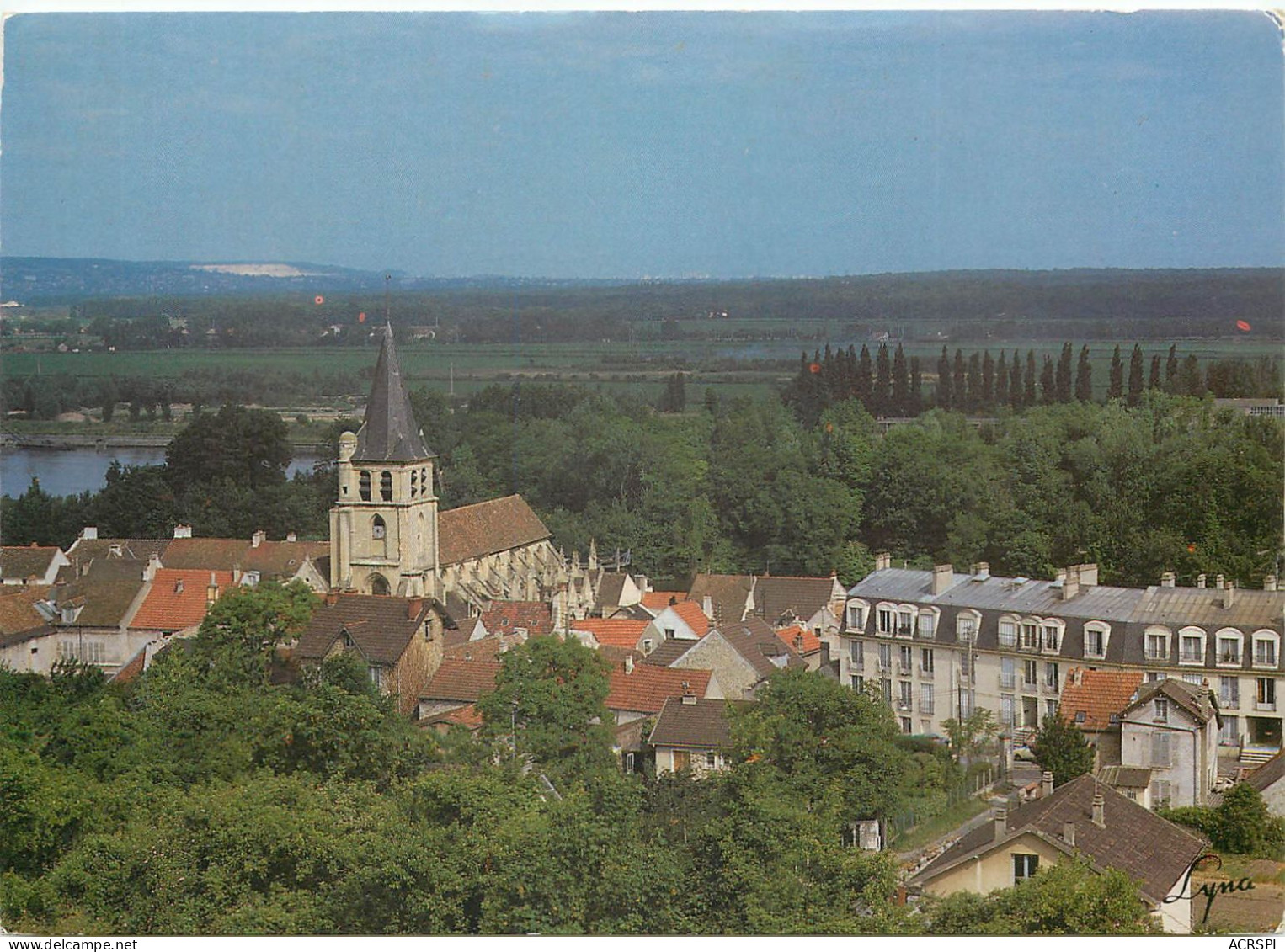 ANDRESY Vue Generale 24(scan Recto-verso) MC2451 - Andresy