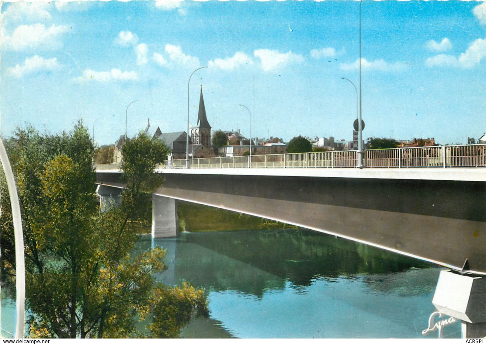 CHATOU Le Pont Et L Eglise 20(scan Recto-verso) MC2451 - Chatou