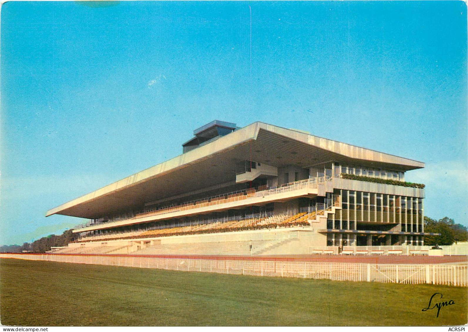 MAISON LAFFITE Les Tribunes De L Hippodrome 6(scan Recto-verso) MC2451 - Maisons-Laffitte