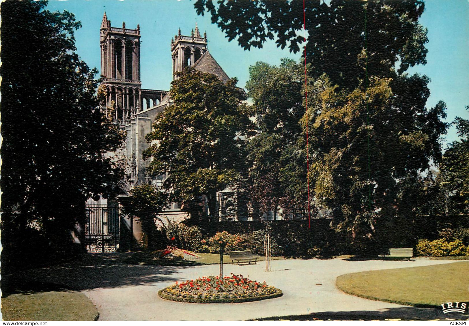 MANTES La Jolie Le Pont Le Jardin De La Collegiale 29(scan Recto-verso) MC2450 - Mantes La Jolie