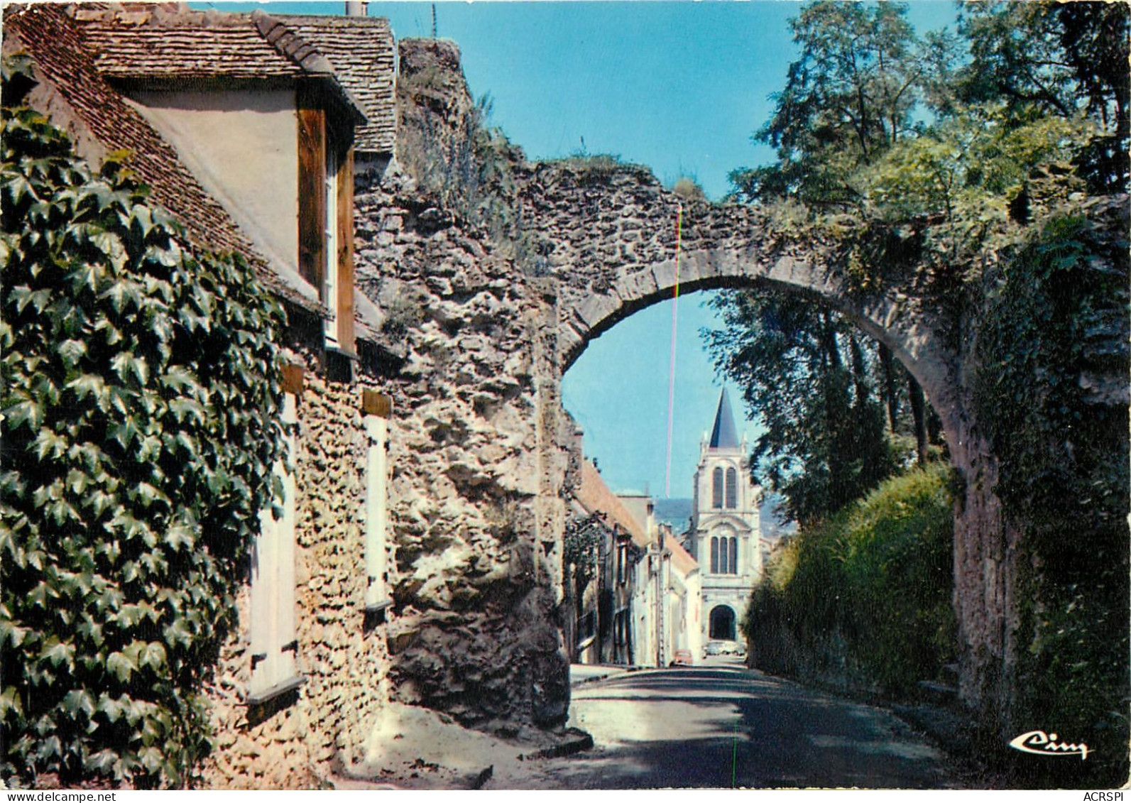 MONTFORT L AMAURY  Porte Bardoul 17(scan Recto-verso) MC2450 - Montfort L'Amaury