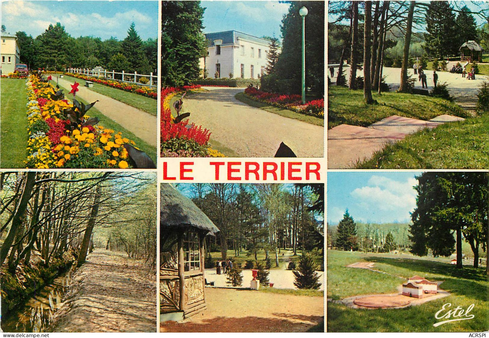 LA VILLENEUVE RAMBOUILET Le Terrier Centre Medical Caisse Regionale D Assurance Maladie 9(scan Recto-verso) MC2450 - Rambouillet