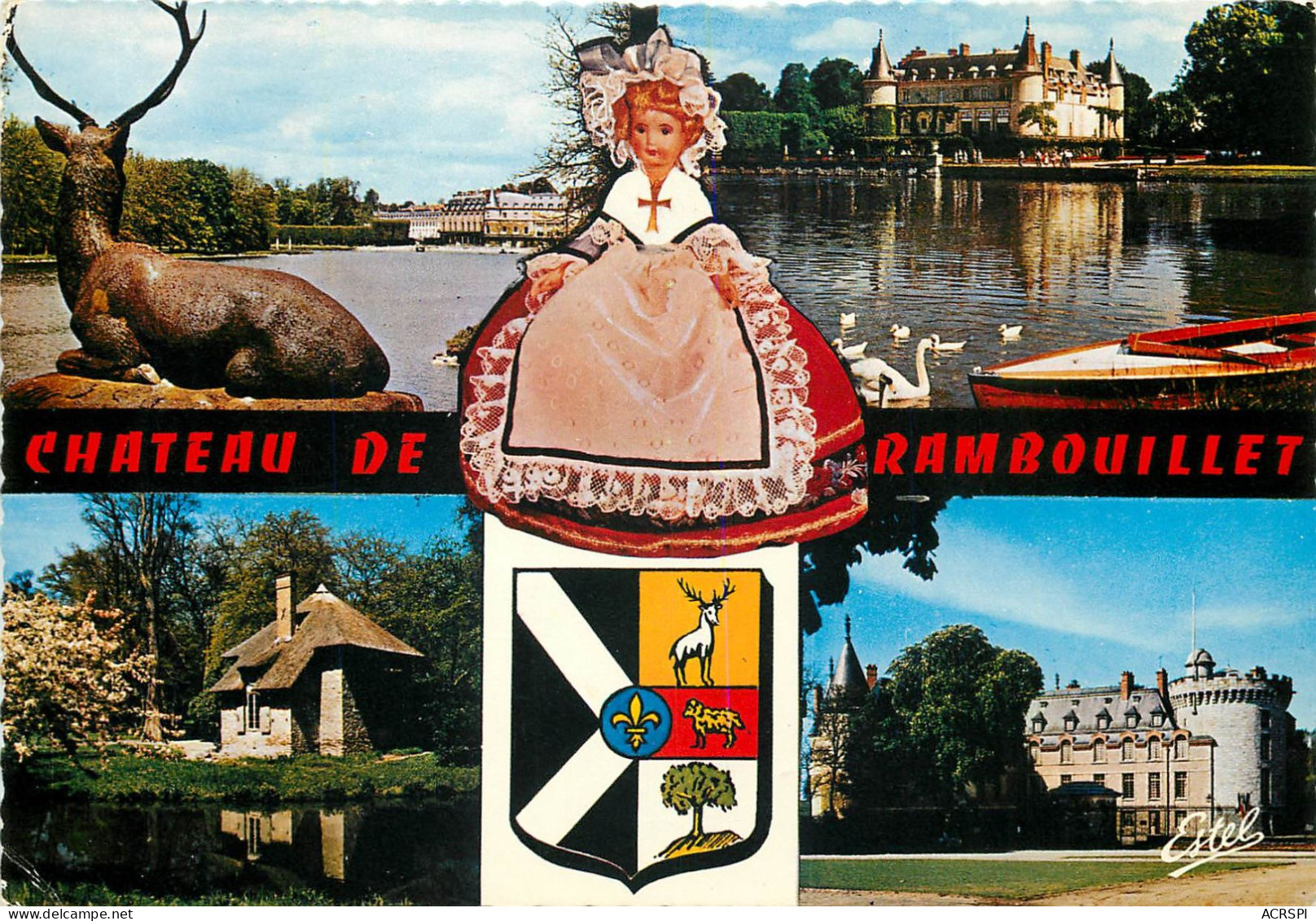 RAMBOUILLET Le Chateau Residence Presidentielle  4(scan Recto-verso) MC2450 - Rambouillet (Castello)